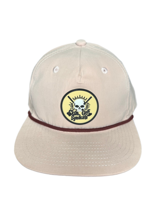 Skull Gold Syndicate Logo Gold Hat