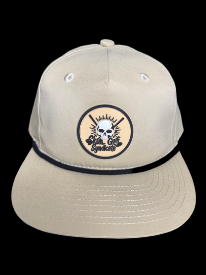 Skull Gold Syndicate Logo Gold Hat