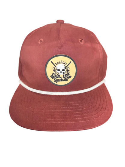 Skull Gold Syndicate Logo Gold Hat
