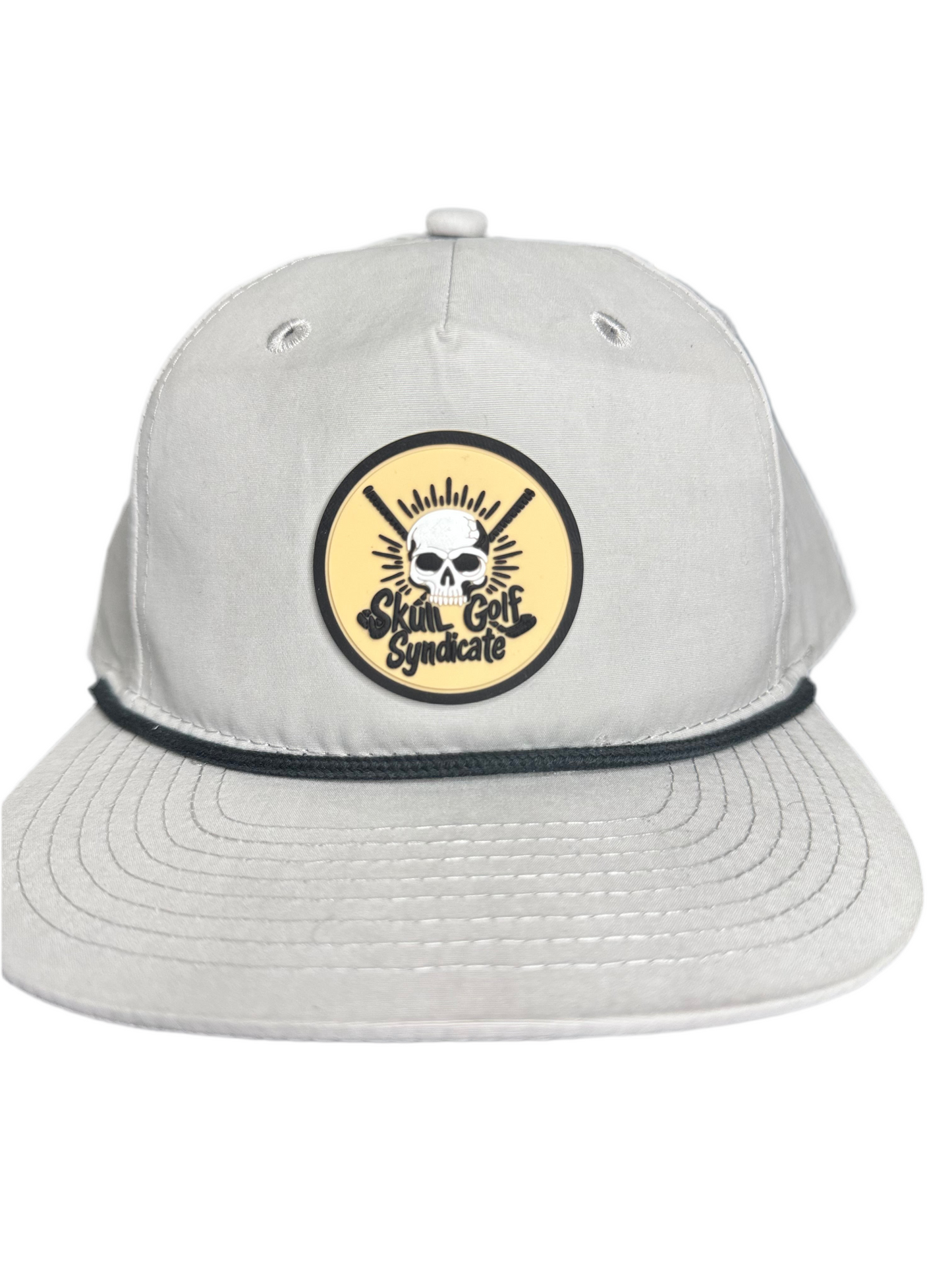 Skull Gold Syndicate Logo Gold Hat